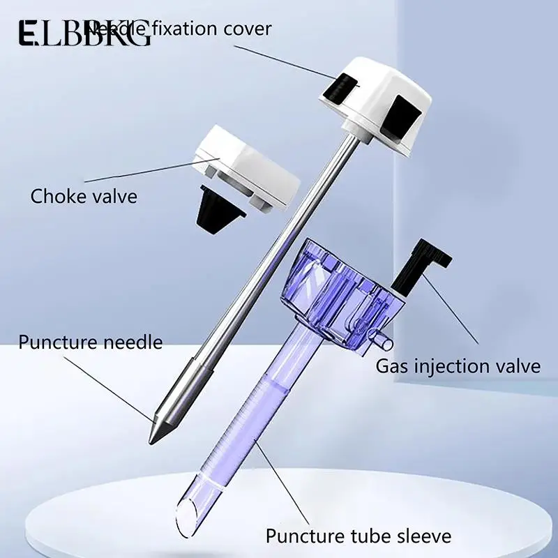 Laparoscopy Visible Entry Medical Equipment 5/10/12/15mm Disposable Optical Puncture Cone Flip Type Puncture Cannula