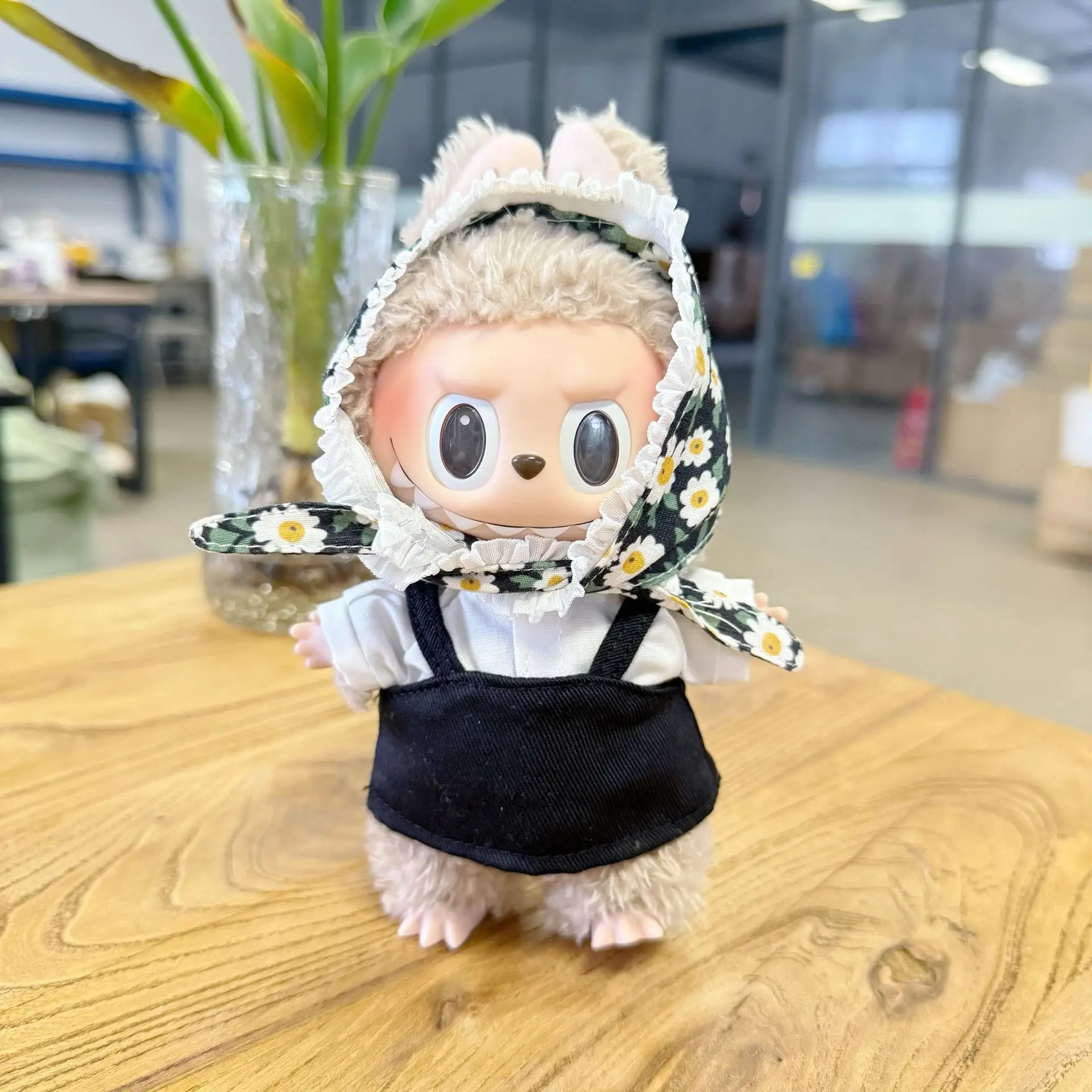 

Платок с лямкой на шее Daisy, платье с лямкой на шее, аксессуары для одежды для Кореи Kpop EXO 17 см Labubu V3 V2 V1, плюшевая кукольная одежда с изображением идола, подарок