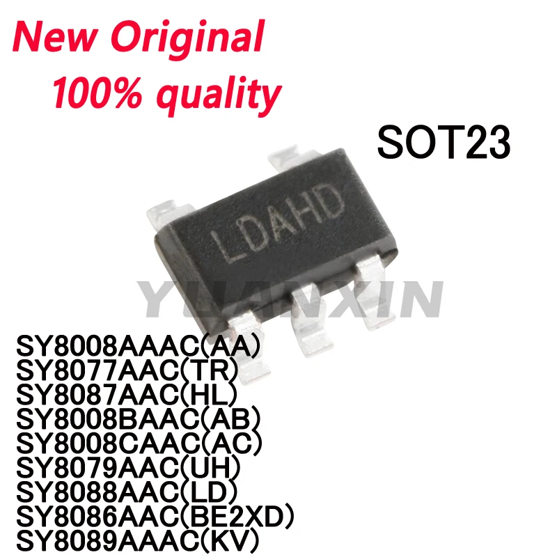 20/PCS New Original SY8008AAAC SY8079AAC SY8077AAC SY8088AAC SY8087AAC SY8086AAC SY8008BAAC SY8089AAAC SY8008CAAC SOT23 In Stock