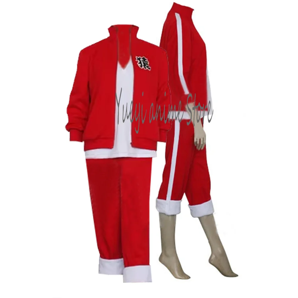 

customized-Anime Hiyori Sarugaki Cosplay Costume Adult Men Women Red Cos