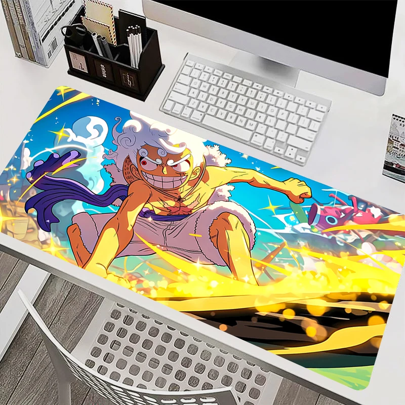 

Mousepad Laptop Anime Mouse Pad Office PC Accessories Keyboard Pad Rubber One Piece Luffy Cup Mat Soft Mouse Mat Large Desk Mat