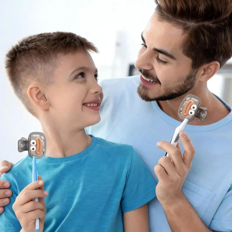 Tooth Brush Storage Head Cover Cap Toothbrush Covers Portable Toothbrush Protector Coverings Clips for Bathroom Home Travel