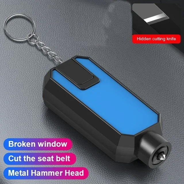2-in-1 auto-ruitbreker, automatisch glasbreker, veiligheidsgordelsnijder voor ontsnapping, noodgereedschap