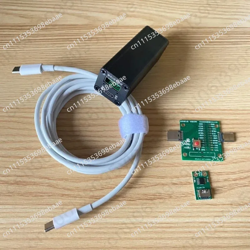 100W Type-C power-on device for Apple computers, allowing direct system boot without batteries and monitoring current.
