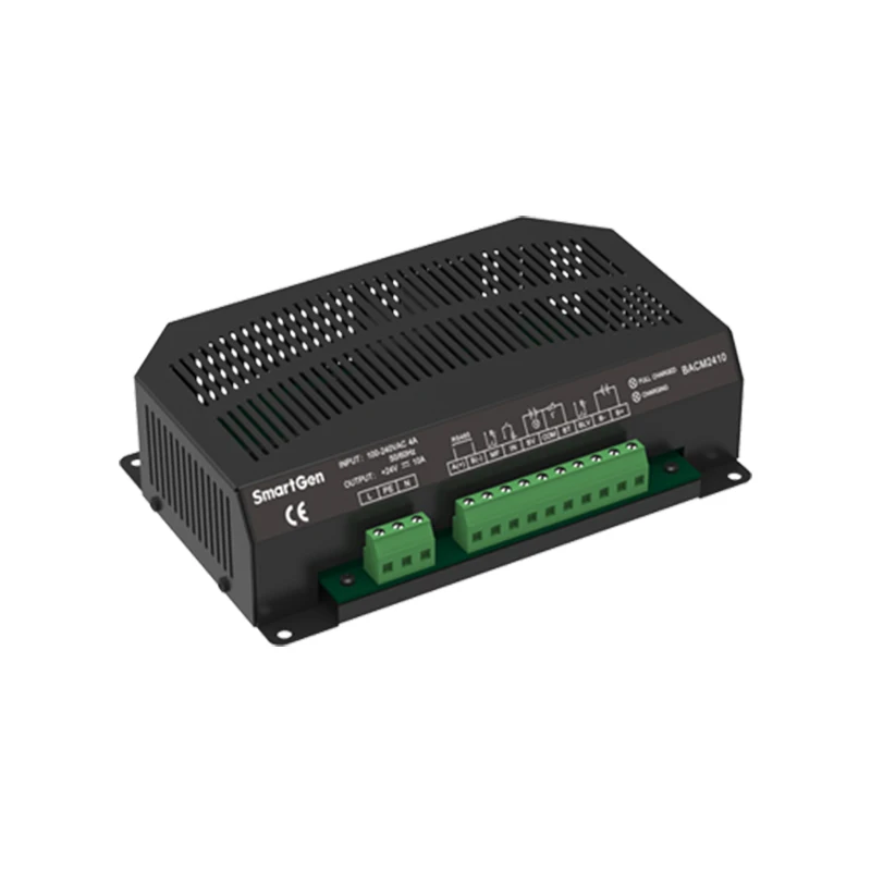 Original BACM2410 battery charger RS485, Power factor compensation, programmable inputs,24V10A