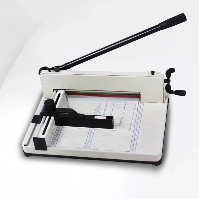 Heavy Duty Cloud Wide Layer Manual Bidding Paper Cutter 4CM Thick