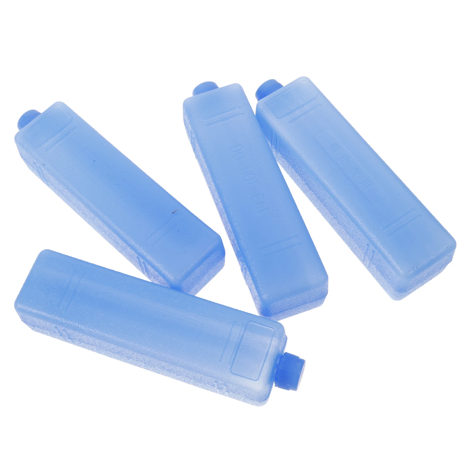 

4pcs Freezer Packs For Air Conditioner Ice Packs Ice Blocks Reusable Ice Packs Crystal Box Cooler Blocks (Need Filling water)
