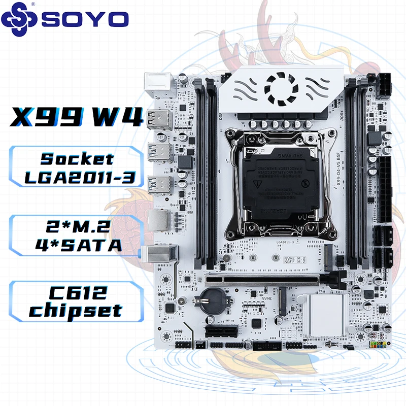 SOYO X99 DDR4 LGA2011-3 со слотом M