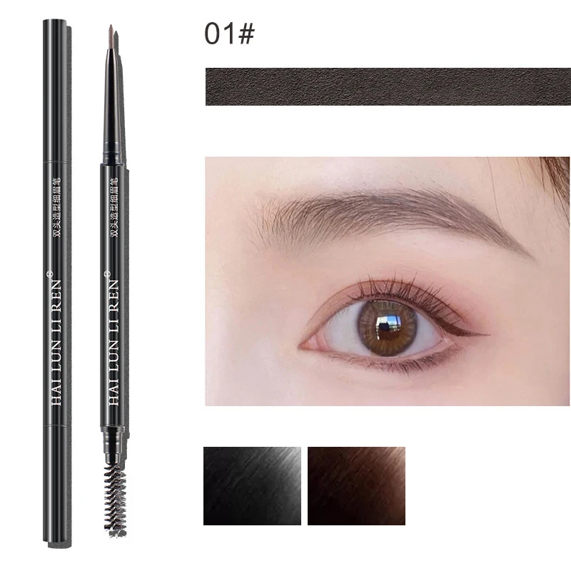 Eyebrow Pen Eyebrow Enhancers Long-lasting Waterproof Air-cushion Dye Eye Brows Gel Brown Tinted Liquid Eyebrows Tint Make Up