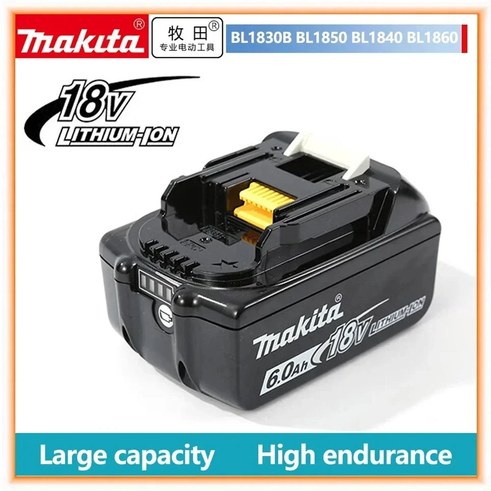 

100% Original 18V Makita tools Replacement Battery for BL1860B BL1850 BL1830 BL1815 BL1840 Makita Replacement Tool Battery