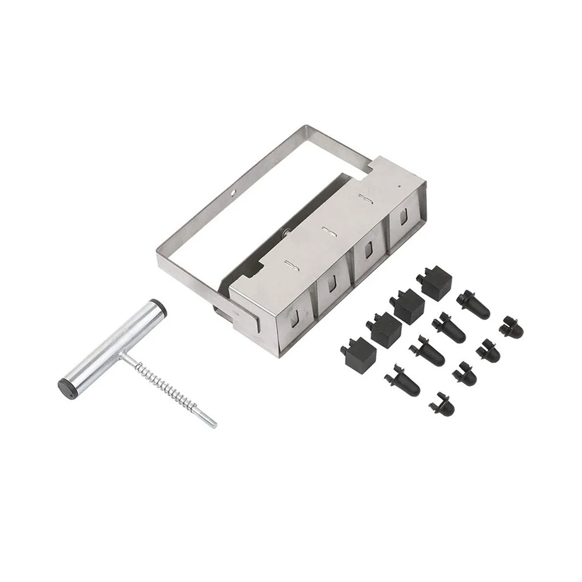 Machine manuelle de lever de semis, fabricant de nuits de sol, bouchon de sol, poignée confortable, 4 trous, déterminer