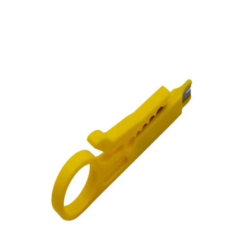 Mini Portable Wire Stripper Cutter Network Cable Stripper Knife Impact Punch Down Tool Manual RJ45 Ethernet Lan Cable Wiring Ins