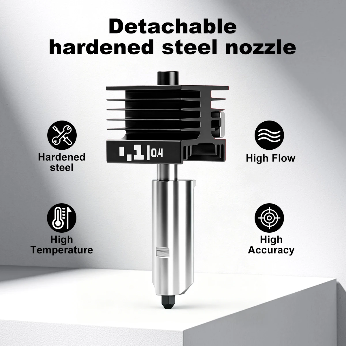 Upgrade für Bambu Lab P2S X2D Hotend Bambulab H2D H2S Düse 0.4 0.6 0.8 Hot-End-Kit Qualitätsgarantie H2D H2C Zubehörteile – Detail 10
