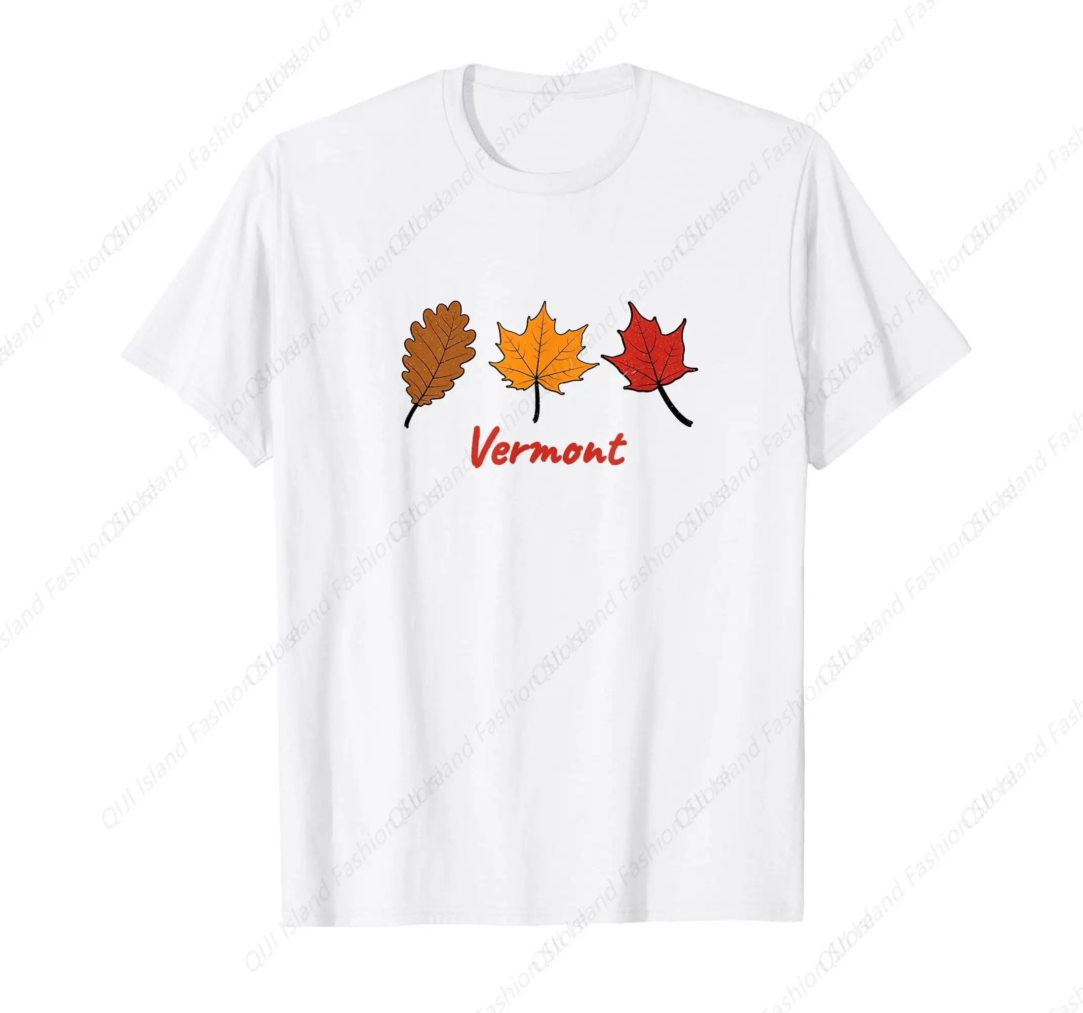 

Футболка с листьями, осенними цветами и листьями, кленовым дубом