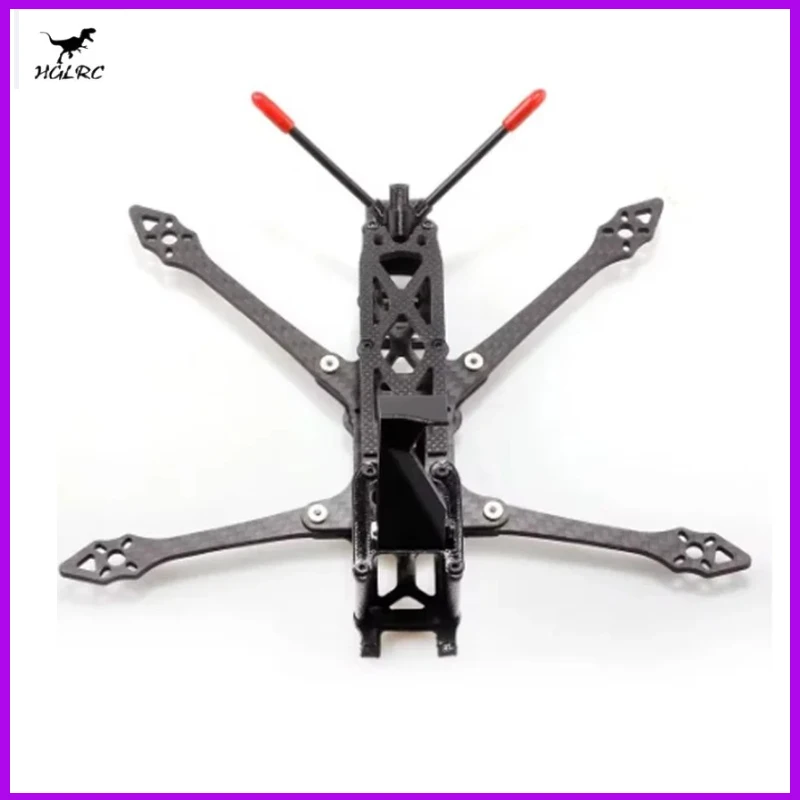 HGLRC Rekon4 LR 182mm 3K 카본 파이버 4인치 미니 장거리 프레임 키트 3mm 암 RC FPV 레이싱 프리스타일 LR4 드론 DIY 부품
