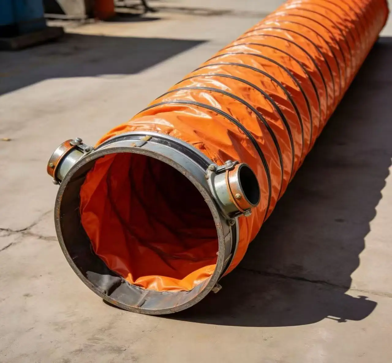 Diameter Flexible Air Conditioner Exhaust Pipe Duct Vent PVC Duct for Underground Mining