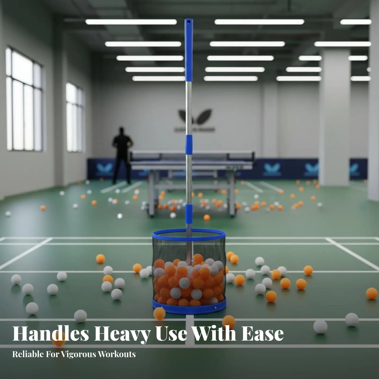 

Table Table Sport Sphere Picker Long-Lasting Table Table Sport Sphere Collector Training Aid Rust-Resistant Sports Equipment