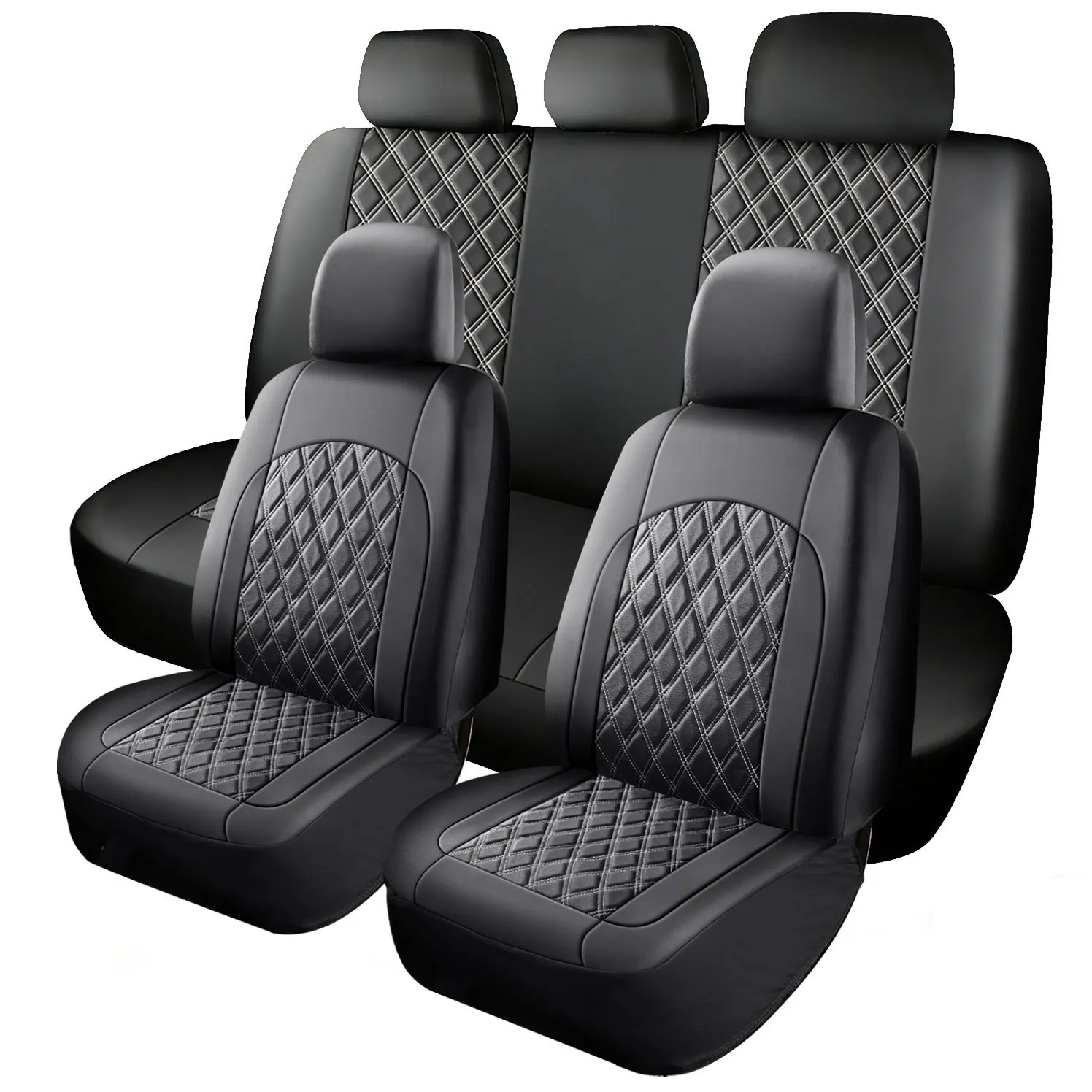 Juego Completo de Fundas para Asientos de Auto para Honda City 2018, City, Civic, Fit, Great Wall Hover C20R, C30, C50, C70, M2, M6, H1, H2, H3, H4, H5, H6, H7, H8, H9