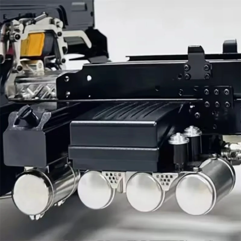 1/14 RC Truck Servo Container Batterij Box Decoratieve Accessoires Voor Tamiya 1/14 Schaal Rc Tractor Truck Kipper Dumper DIY Onderdelen