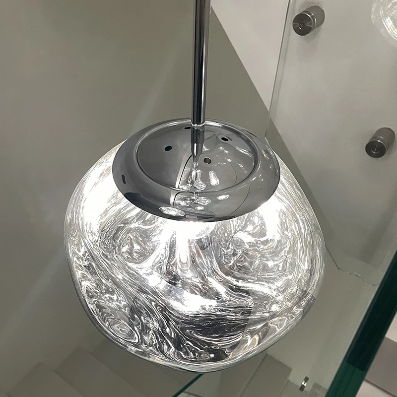 Nordic lampa Lava LED lampy wiszące nowoczesne oświetlenie oświetlenie pcv salon wystrój wnętrz wyposażenie domu Loft kuchnia lampa wisząca