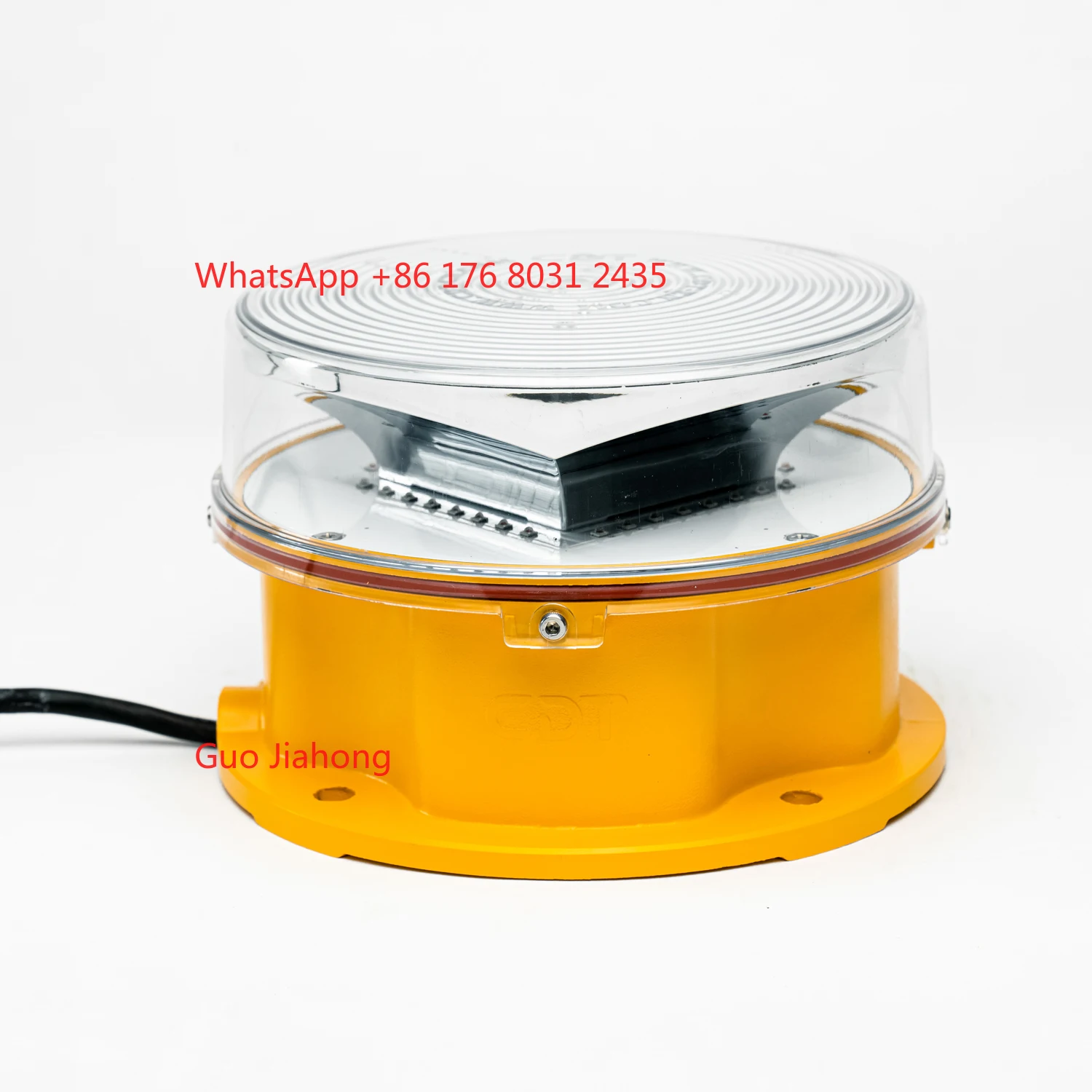 Widely Used to the Helipad Area LED White Flashing Heliport Beacon Light with Light Intensity up to 2500cd