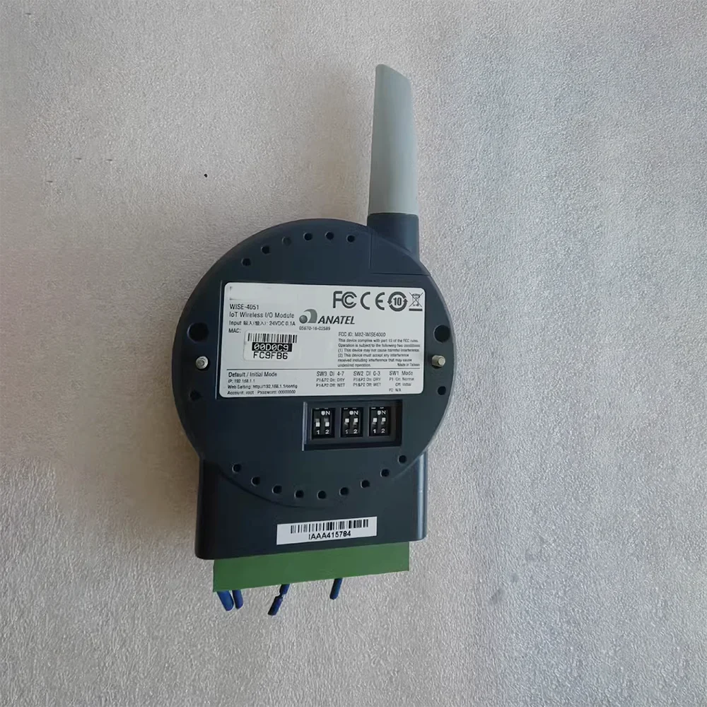 

Power source Wireless IO module WISE-4051
