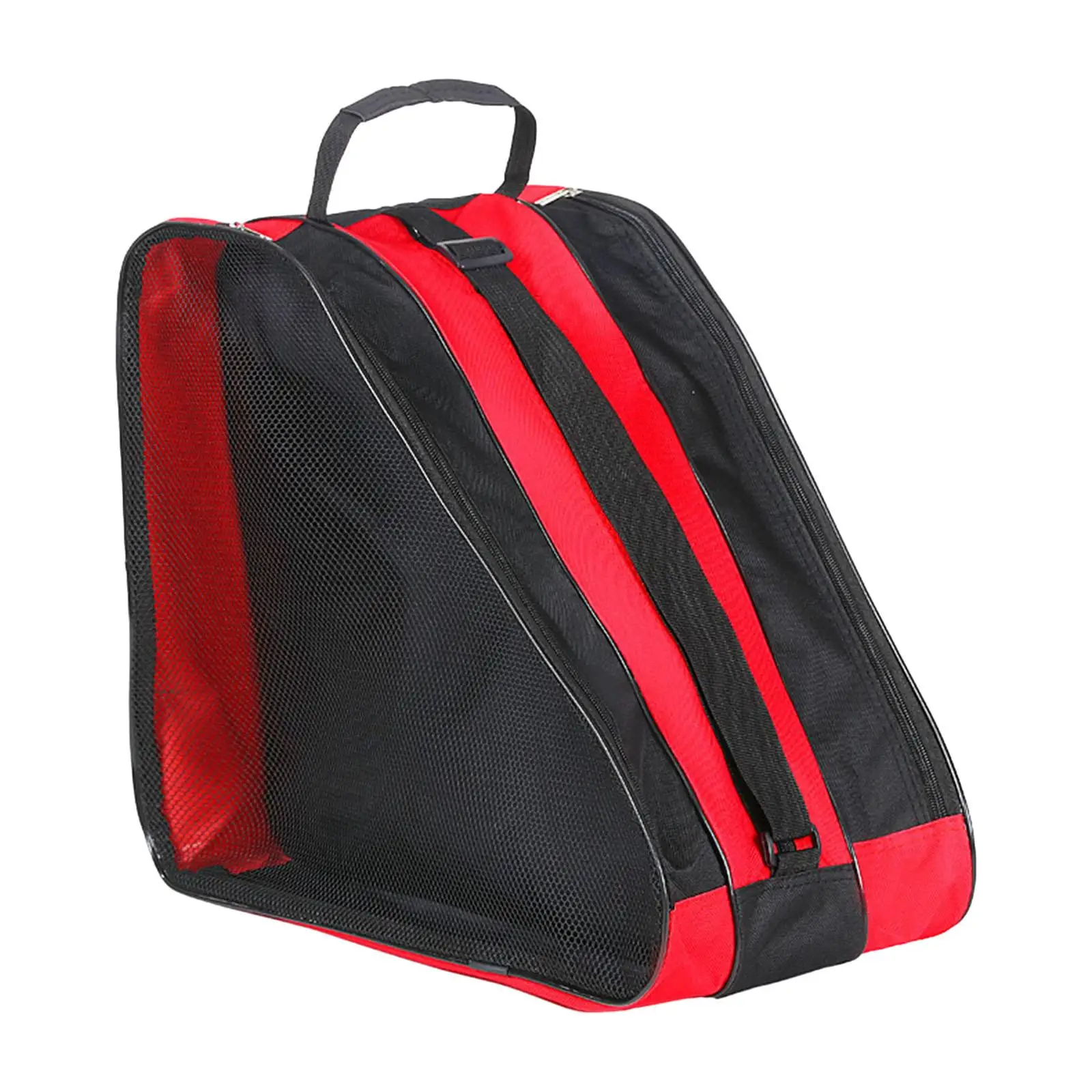 Bolsa de tela Oxford para patinar sobre ruedas, bolso de mano con bolsillos de malla, estuche de transporte, bolsa de patinaje en línea para hombres, niñas, adultos, mujeres y niños