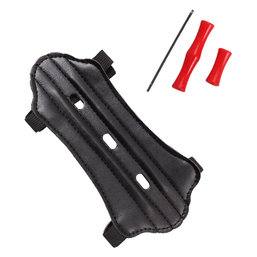 

Arm Guard Set Portable Archery Armguard Adjustable Riding Shooting Protector Washable Practical Child Size
