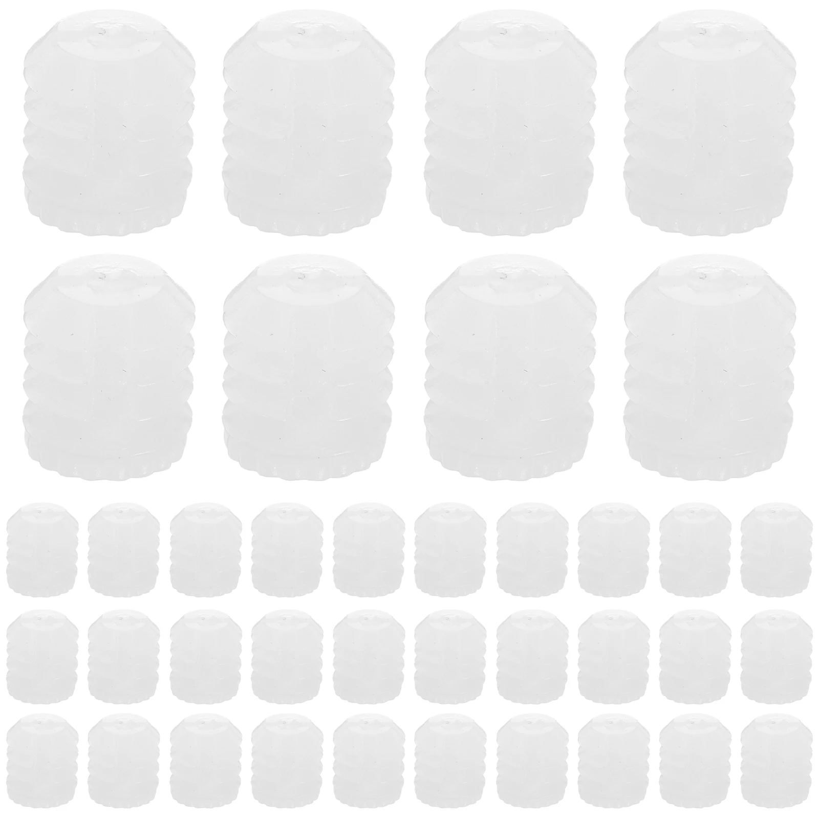 

150 Pcs Furniture Interior Exterior Teeth Parts Plastic Nuts Hinges Cabinet Screws Hinged Plug Hardware