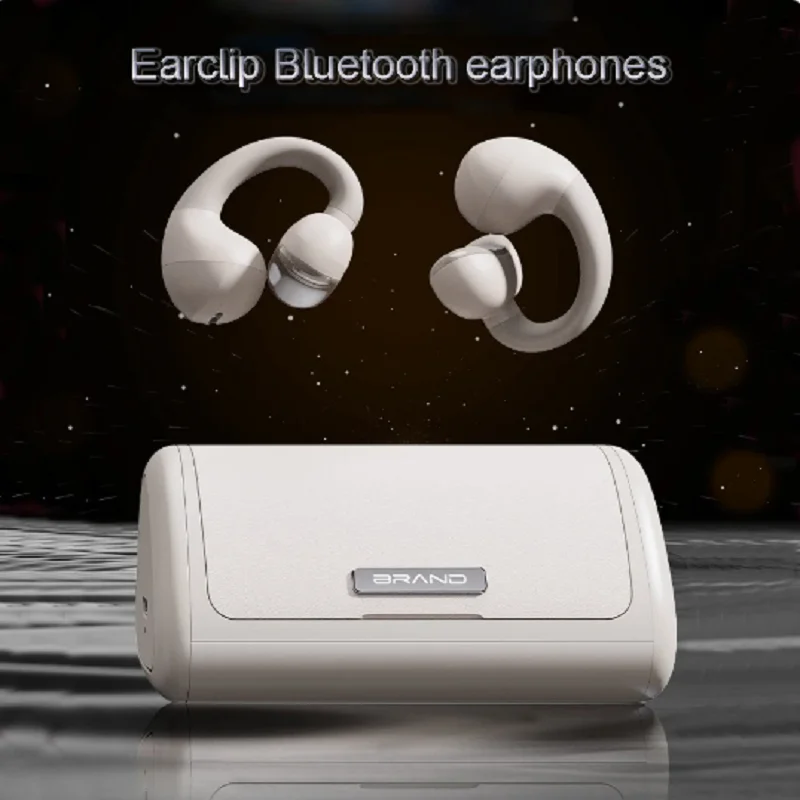 Auriculares inalámbricos TWS con Bluetooth, cascos HiFi estéreo con conducción ósea, diseño de clip, Control táctil, para Xiaomi y Huawei