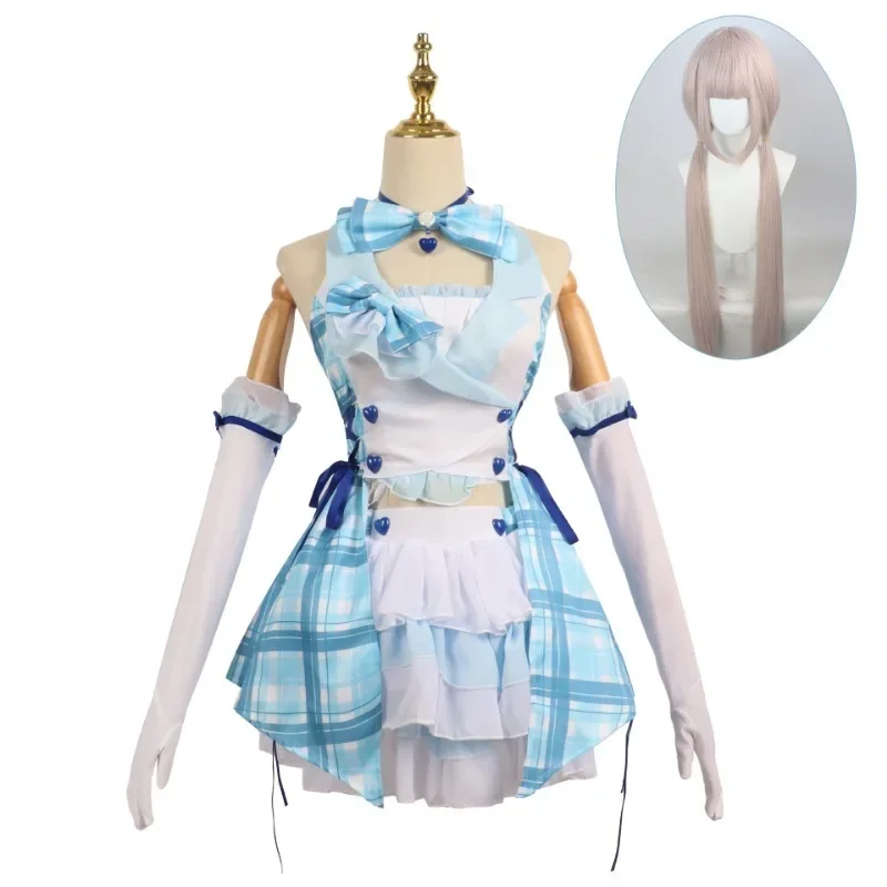 Chocola cosplay maid dress Catgirl Chocola vanilla thatroical costume cute lolita dress girl Halloween party costume