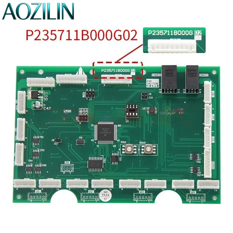AOZILIN for  Elevator Cabin Call Communication Board P235711 P235741B000G01 G02 Elevator Repair Circuit Board