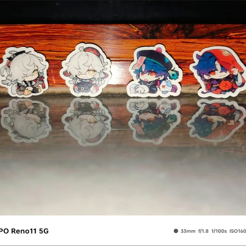 Honkai: 스타 레일 블레이드 Jingyuan 학생 스타일 아크릴 브로치 핀 코스프레 배지 쥬얼리 액세서리 의류 배낭 선물