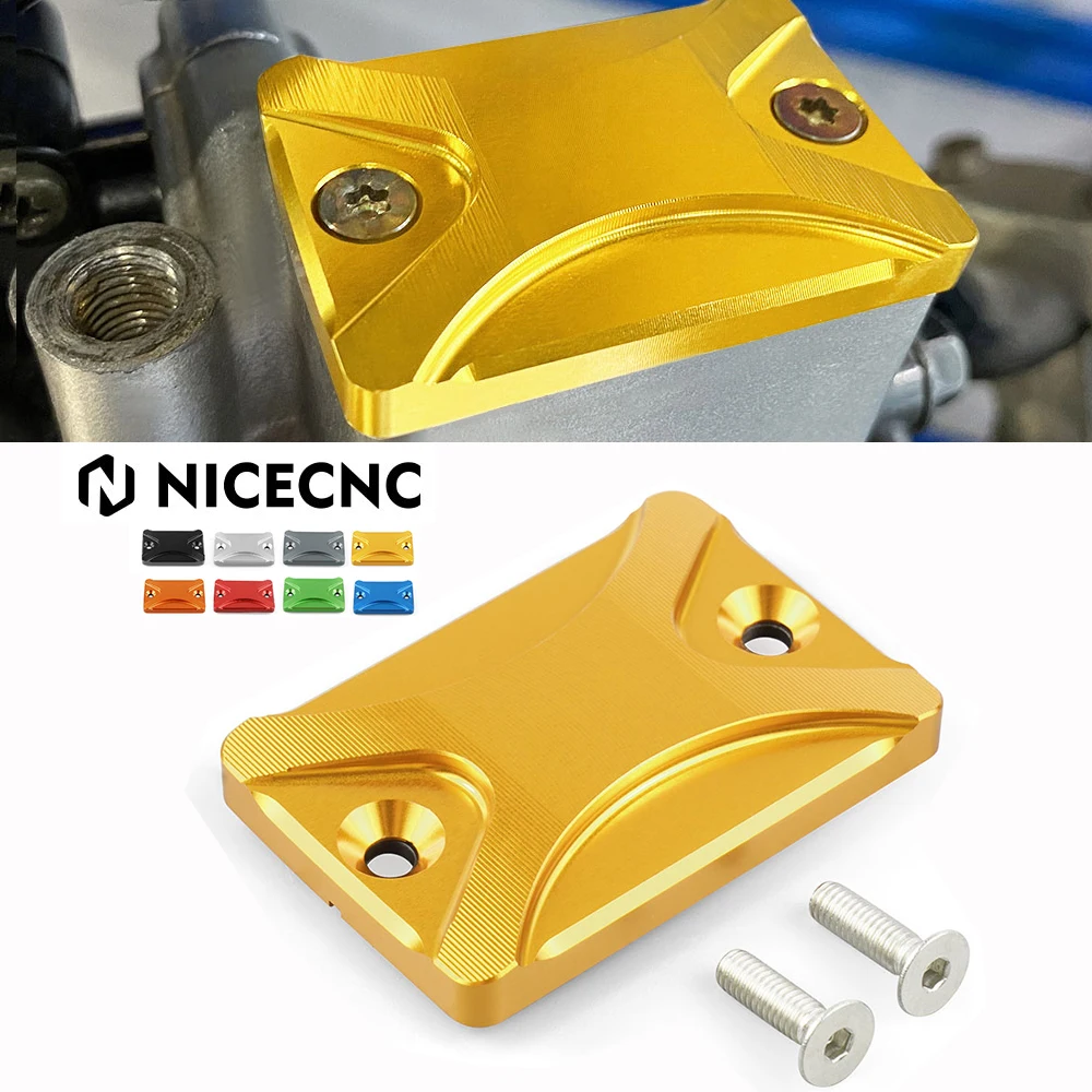 

NICECNC Front Brake Fluid Reservoir Cover Cap For Suzuki RMX250S DR250R DJEBEL250XC 250SB DRZ400S/SM LTR 450 LTZ 250 400 ATV