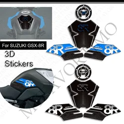 오토바이 스즈키 GSX-8R GSX 8R 용 탱크 패드 사이드 그립 가스 연료 오일 키트, 니 페어링 펜더 스티커, 보호대 2024 2025