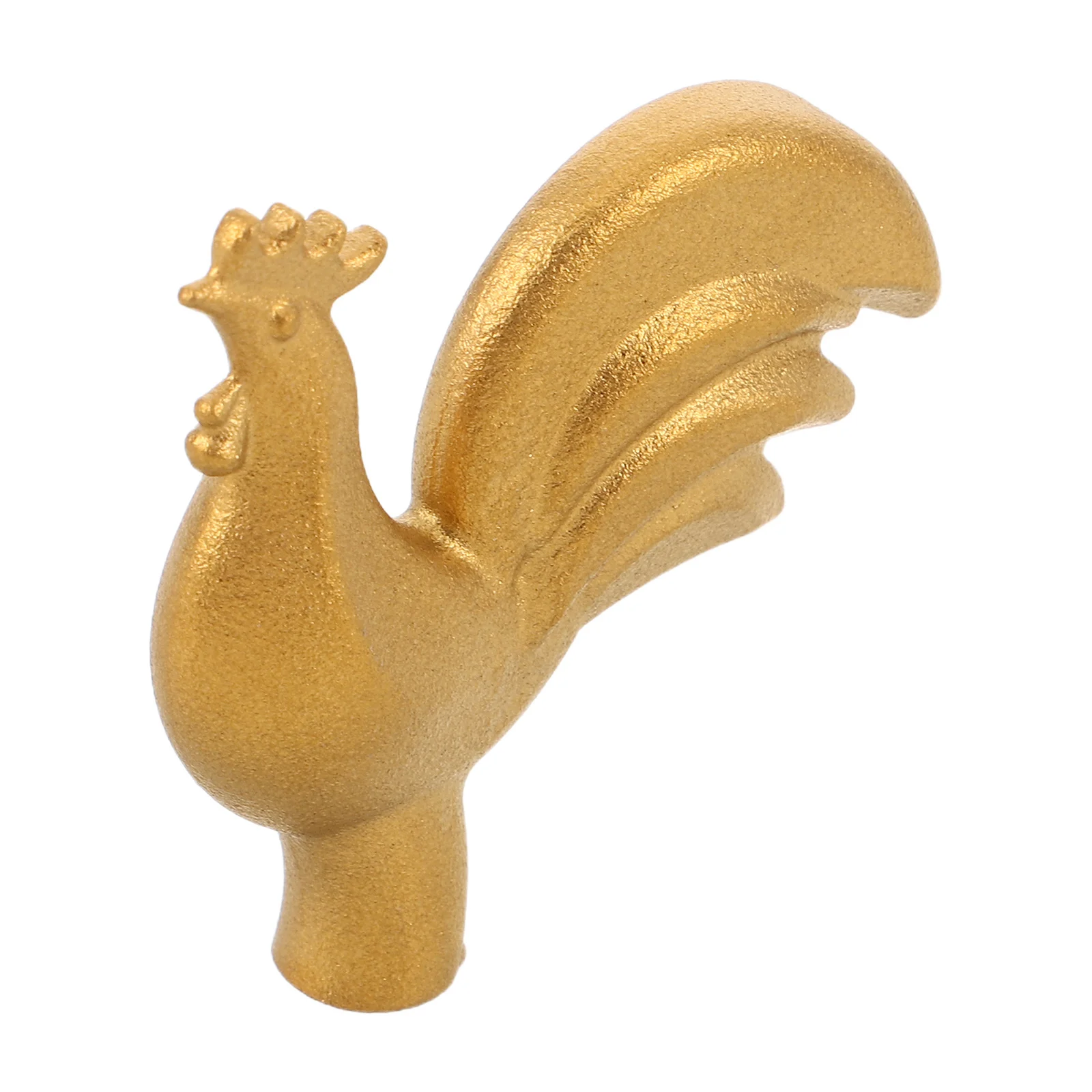 

Pot Lid Replacement Knob Cast Iron Animal Handle Rooster Shape Heat Resistant Lid Top Knob for Enamel Cookware Easy Install No