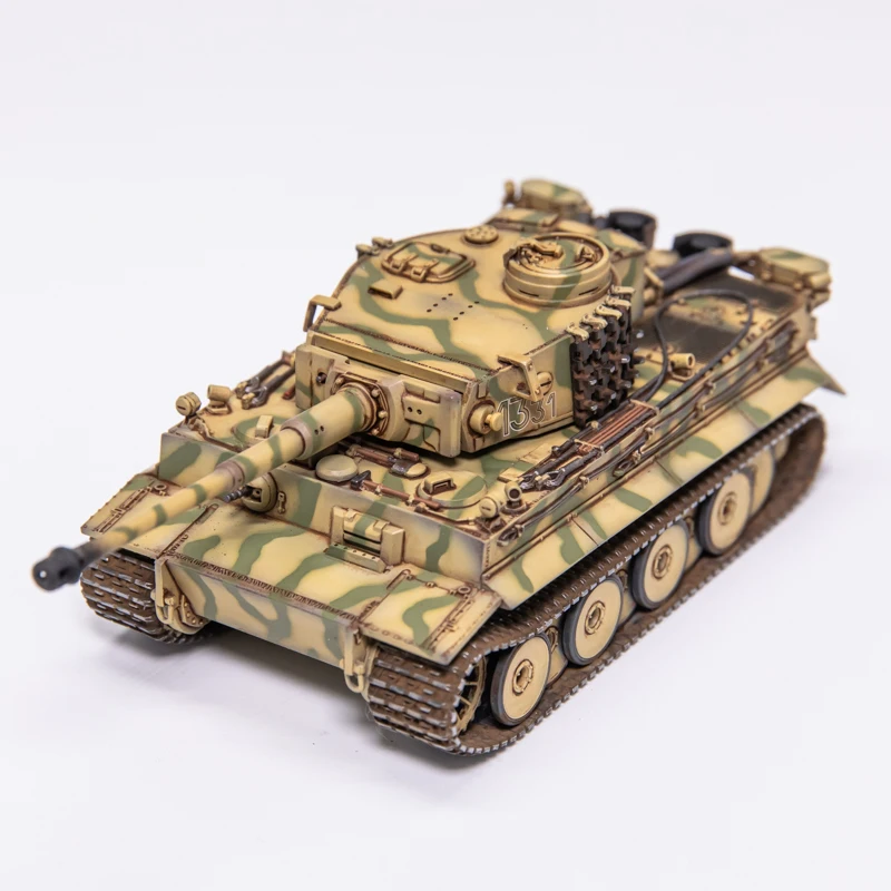 1:72 Scale Resin World War II Tiger Tank 1331 Chariot Model Militarized Combat Track Type Classics Adult Gift Toy Static Display