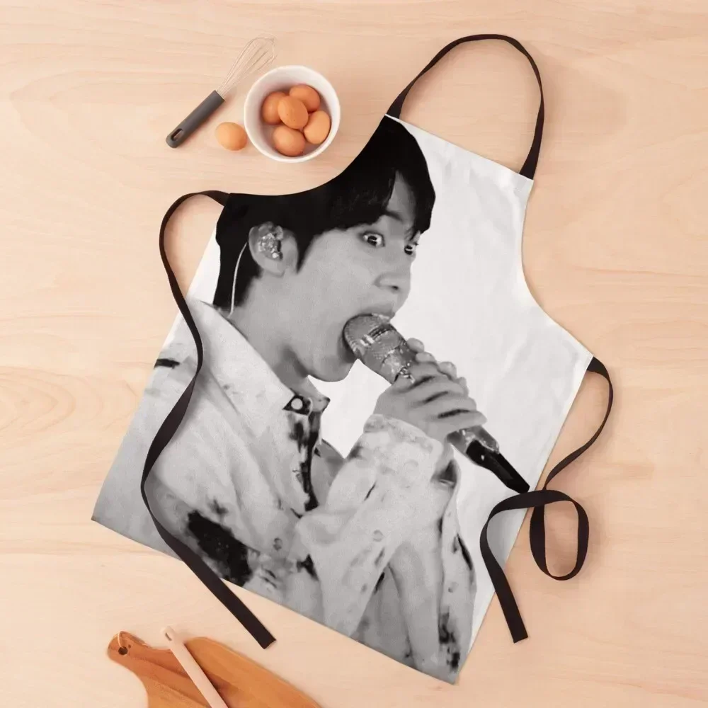 

EatJin Mic Apron Teacher Barista Kitchen Things For Home Things For Home And Kitchen Apron