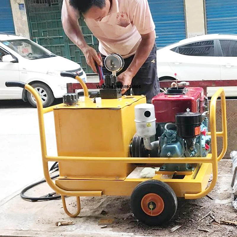 Easy Operation High Stable Hydraulic Pressure Mounted Type Stone Splitting Machine