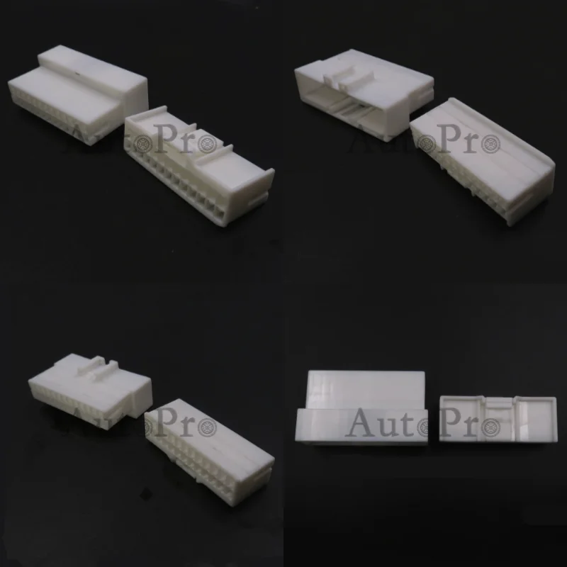 1 Set 26 Hole AC Assembly Auto Replacement Plug Parts Automobile Connector 936133-1 Car Plastic Housing Socket 936098-1
