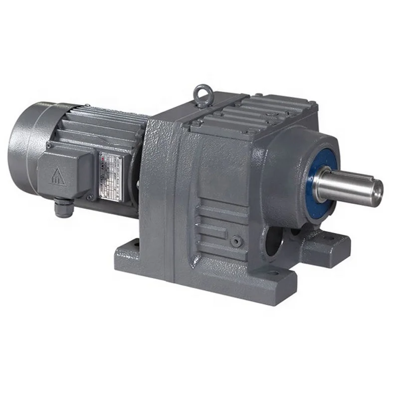 Shaft mounted gear reducer reductor inline gearbox with motor 1.5 kw