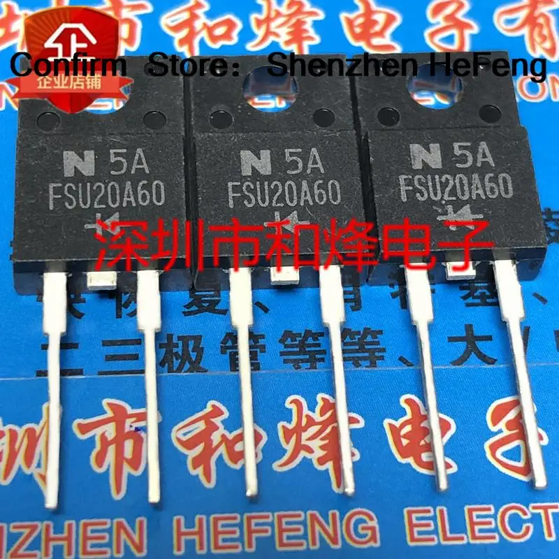 5PCS-10PCS FSU20A60  TO-220F-2 600V 23.5A   New And Original On Stock