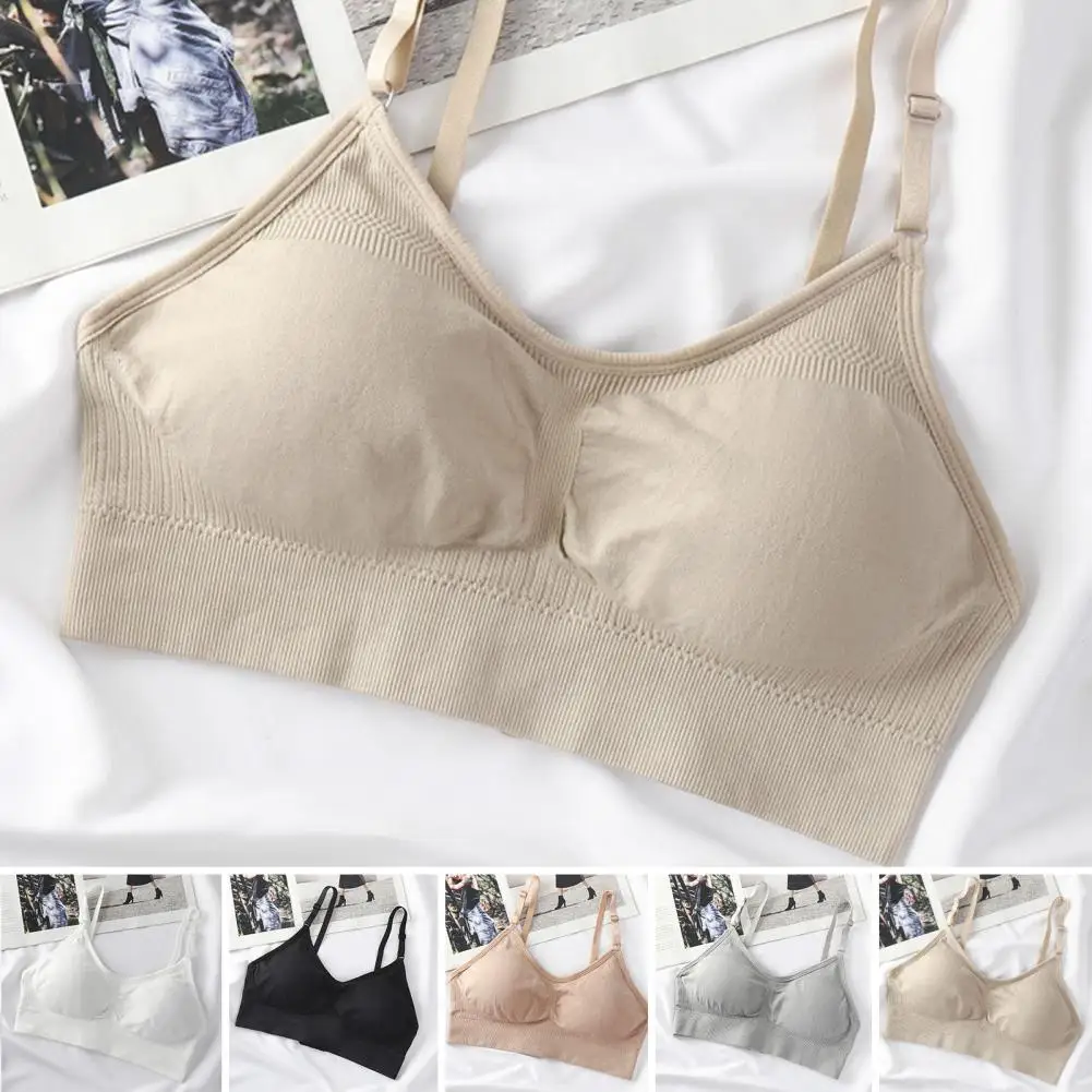 

2024 Sexy Women Tube Tops Seamless Bras Sports Nopads Crop Tops Female Soft Sleep Lingerie Wireless Underwear Bandeau Intimates