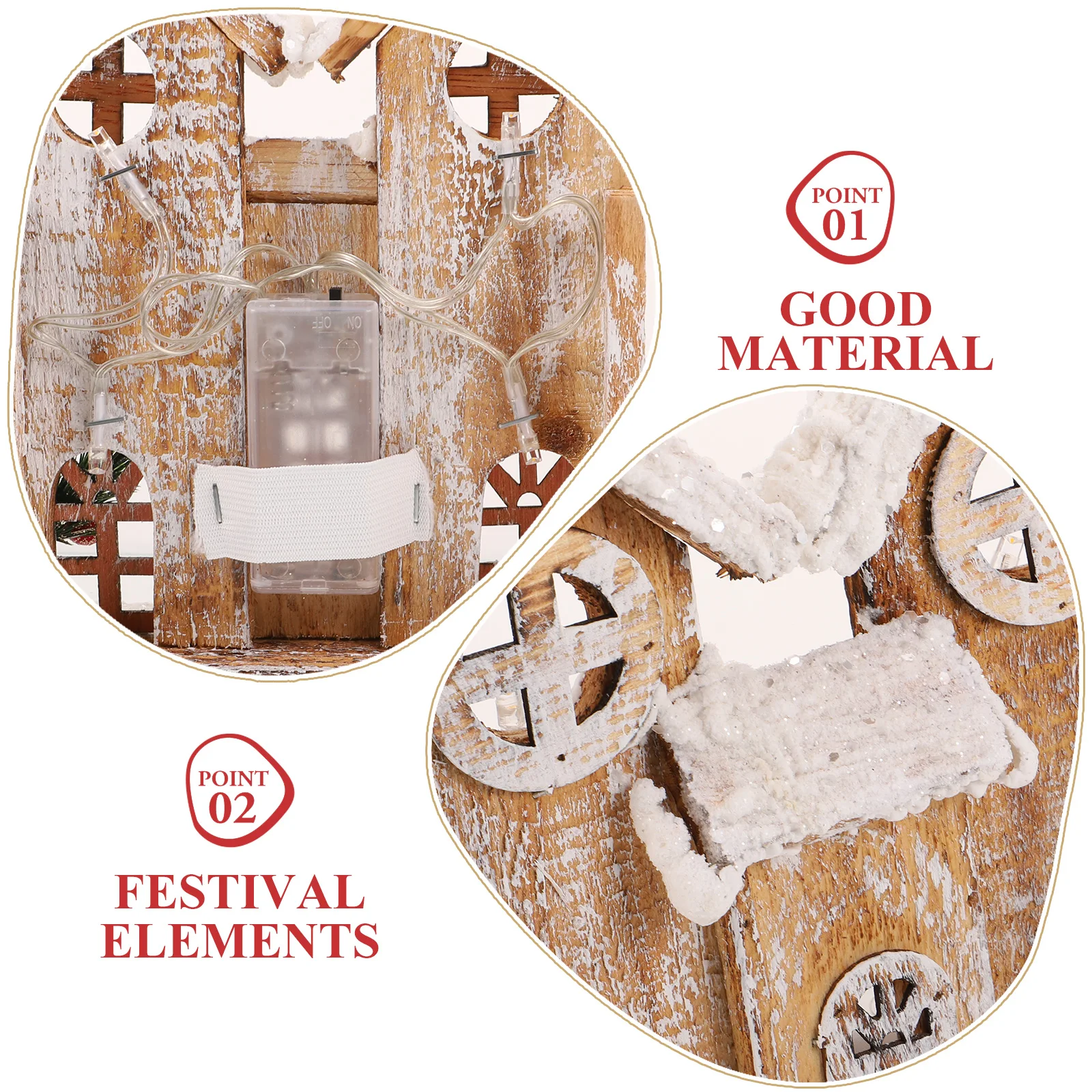 

Luminous Decor Christmas Decor Christmas Xmas nament Mini Model Gift Idea Indoor Outdoor