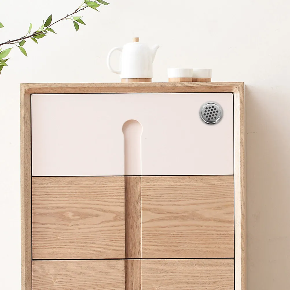 

10 шт. круглых вентиляционных решеток из нержавеющей стали для кухонных шкафов и гардеробов, диаметр 29 мм