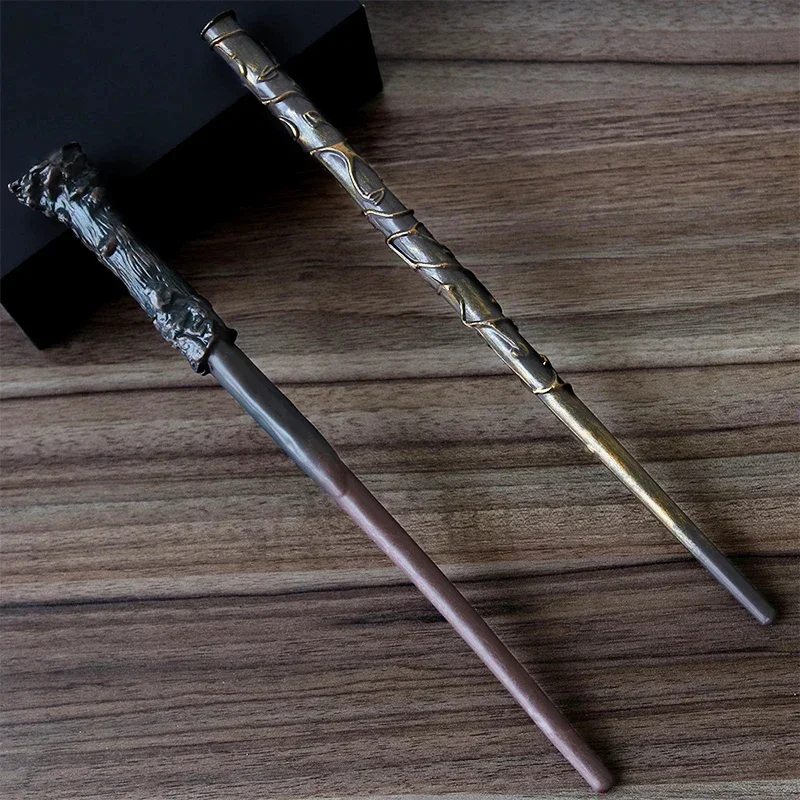 5 Styles Harries Cosplay Potters Magic Wand Hogwarts Combat Weapons Hermione Malfoy Staff Halloween Party Props for Adult