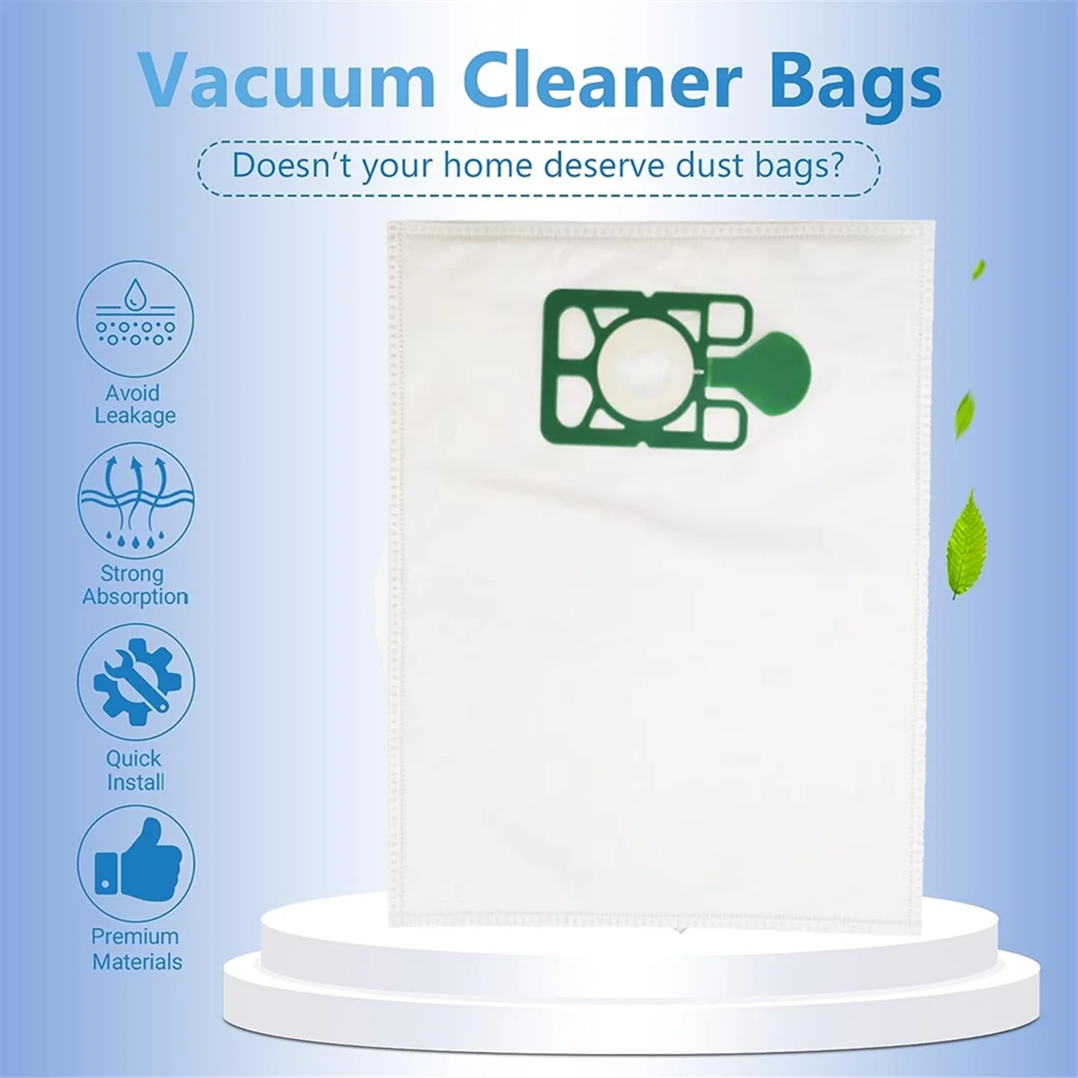 10PCS Dust Bag Replacement for NVM-1CH/604015 HVR200M-22 NQS250B Hetty/HET200A Harry/HHR200A Vacuum Bags