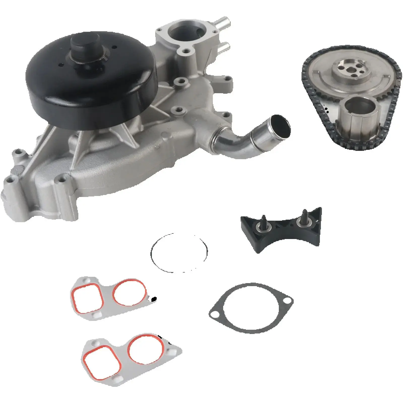 Timing Chain Water Pump Kit FOR GM 2004-2006 4.8L 5.3L 6.0L V8 Engine Car Accessories