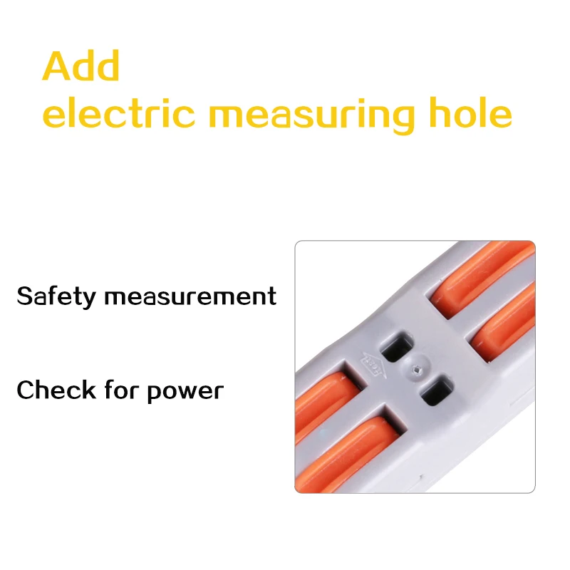 Draad Connector Quick Universele Compacte Push-In Dirigent Bedrading Connector Terminal Block Led Strip Verlichting Elektrische