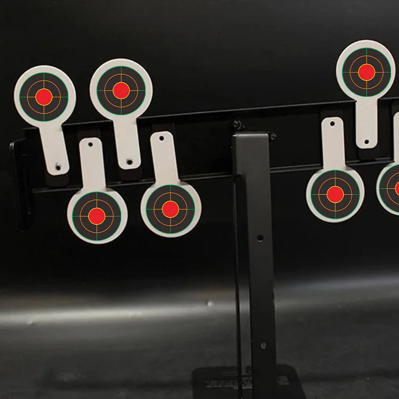 100 قطعة 3 بوصة ثلاثة ألوان سبلاش اطلاق النار الهدف ورقة اطلاق النار الهدف ورقة ممارسة الهدف ورقة سبلاش الهدف ورقة اطلاق النار الهدف لوازم التدريب ملصقات اطلاق النار الهدف